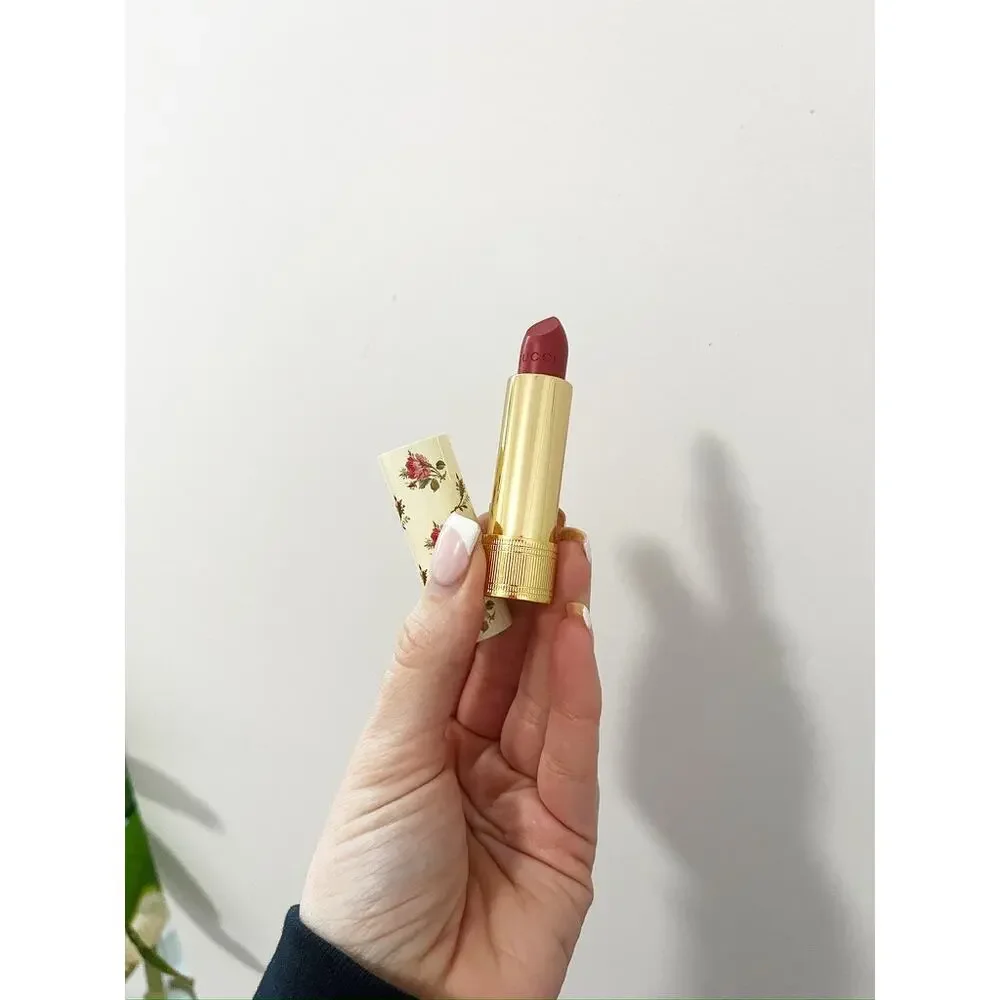 NEW Gucci Rouge à Lèvres Satin Lipstick in Goldie Red